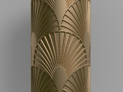 ArtDeco 装饰艺术风格 柱子