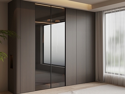 极简储物柜 衣柜