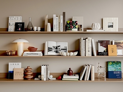 奶油风摆件组合 现代摆件 中古风摆件 玄关柜摆件 电视柜摆件 书籍组合