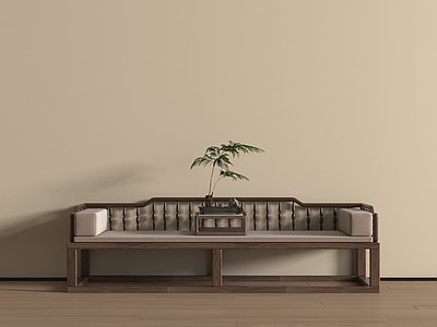 新中式罗汉床 新中式中式罗汉床 宋式罗汉床