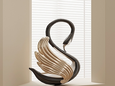 现代简约雕塑摆件