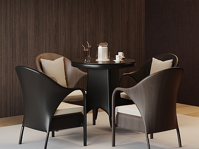 现代简约休闲桌椅 洽谈桌椅