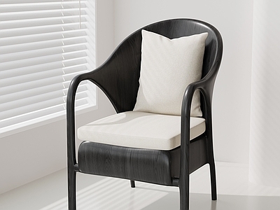 新中式单人沙发 休闲椅