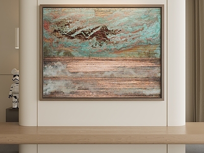 奶油风挂件 挂画 玄关画