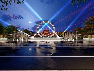 新中式文旅项目景观