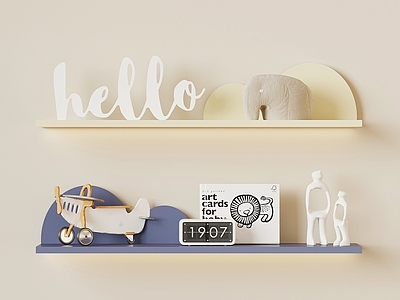 奶油风花架 置物架