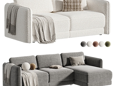 现代简约沙发组合 沙发
