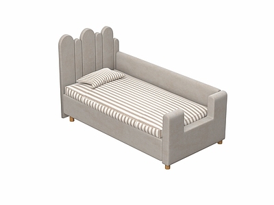 奶油风儿童床 现代奶油儿童床  拼接床 儿童床  婴儿床 卧室  玩具