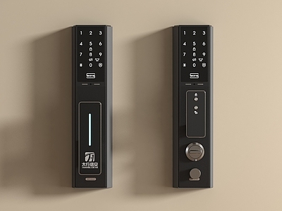 现代简约锁 钥匙 现代简约拉手  现代电子锁  防盗锁 指纹锁  智能锁 密码锁
