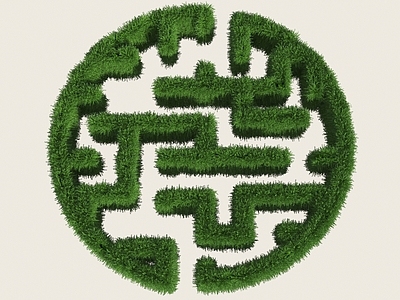 新中式景观绿植墙 绿植迷宫墙  迷宫 灌木迷宫  景观迷宫   绿篱迷宫