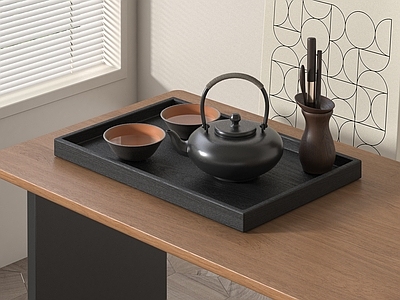 新中式茶具 新中式托盘 茶具