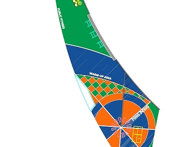 社区健身区 健身场地 施工图