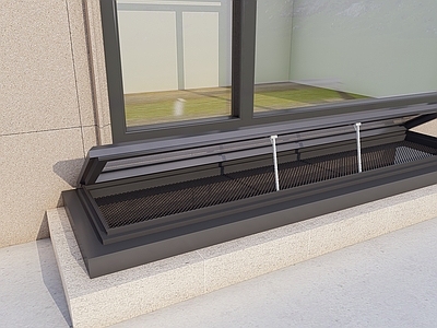 现代极简天窗 双链条电动天窗 采光井上悬天窗