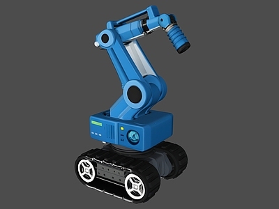 现代科技风玩具 机械臂机器人