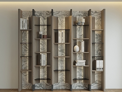 现代简约书柜 意式书架 意式书柜