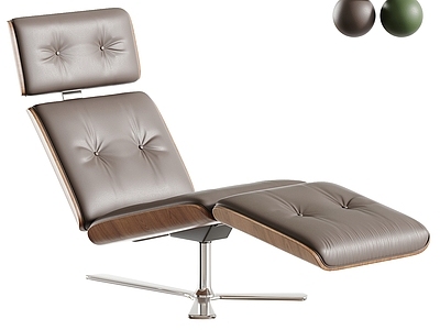 现代简约躺椅 Minotti  现代办公椅  休闲椅