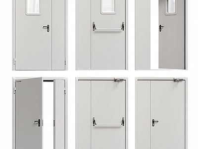 现代简约防火门 消防门