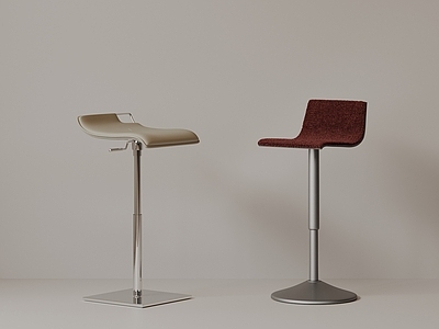 极简吧椅 现代中古吧椅 复古吧椅 极简布艺吧凳 侘寂木吧凳 金属吧凳