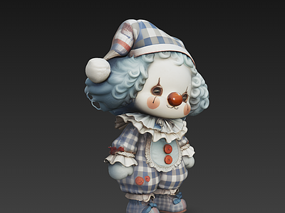 复古玩偶风儿童