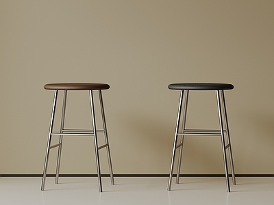 极简吧凳 现代中古吧椅 复古吧椅 极简布艺吧凳 侘寂木吧凳 金属吧凳