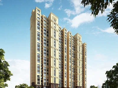 XX高层住宅 ATC风格住宅 联排