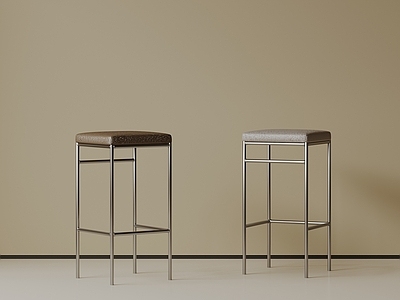 极简吧凳 现代中古吧椅 复古吧椅 极简布艺吧凳 侘寂木吧凳 金属吧凳