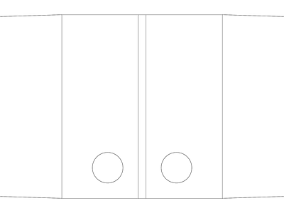精选全屋定制家具家居五金图块 五金系列常用图块 十字暗铰大号1