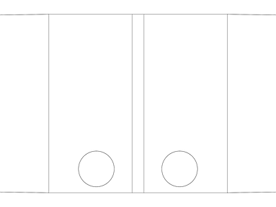 精选全屋定制家具家居五金图块 五金系列常用图块 十字暗铰小号1