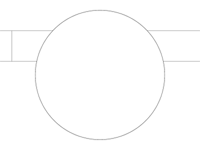 精选全屋定制家具家居五金图块 五金系列常用图块 海福乐3寸合页1
