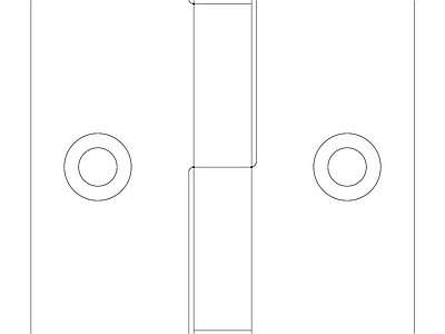 精选全屋定制家具家居五金图块 五金系列常用图块 红双鹰高级消声合页
