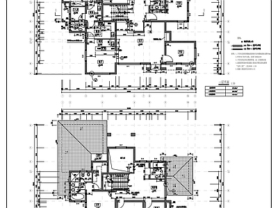 现代别墅建筑 二层别墅方案 二层别墅 独栋别墅 施工图
