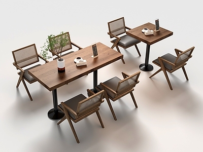 现代简约餐桌椅