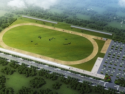 现代主义鸟瞰规划