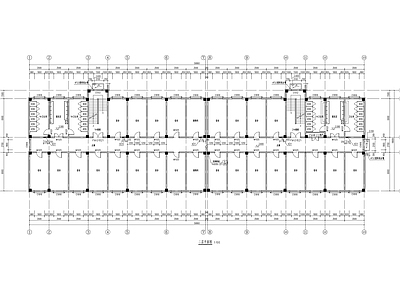 现代简约其他居住建筑 学生宿舍 宿舍 员工宿舍 大学宿舍建筑 宿舍建筑图 施工图