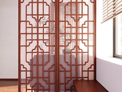 新中式屏风