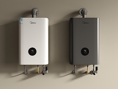 现代简约热水器 热水器 燃气热水器