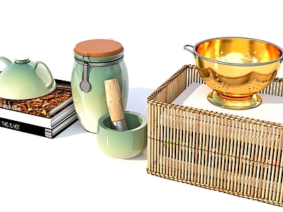 复古混搭风厨房用品