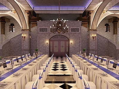 欧式复古宴会厅