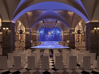 欧式复古宴会厅