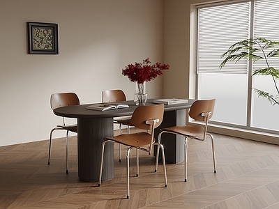 现代简约休闲桌椅