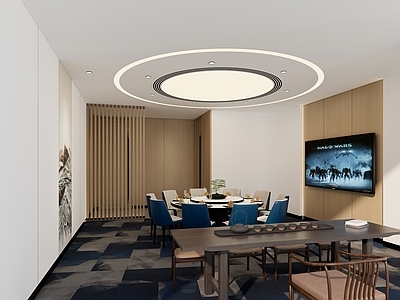 新中式包厢 豪华包房 会所餐厅 中餐包房 餐厅包房 家居餐厅