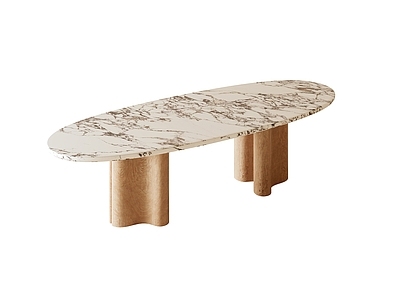 意式餐桌 现代轻奢餐桌