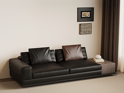 现代简约双人沙发