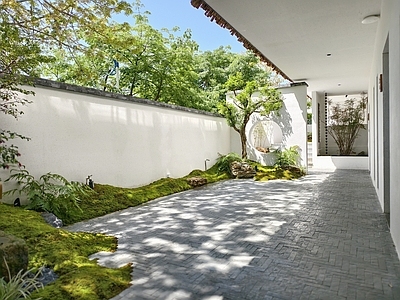 新中式屋顶花园
