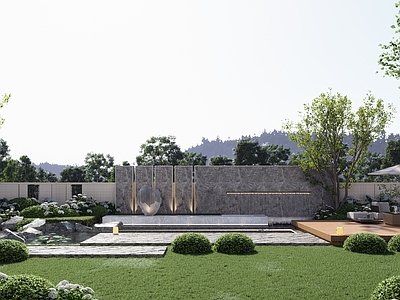 现代庭院 花园庭院 私家庭院 全专业 施工图