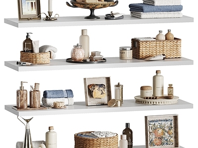 中古风摆件组合 摆件