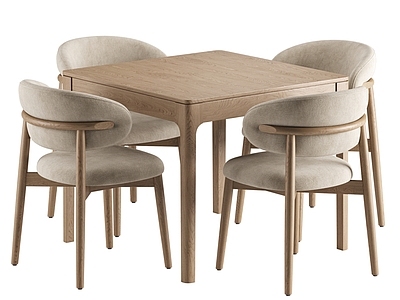 原木风餐桌椅 桌椅