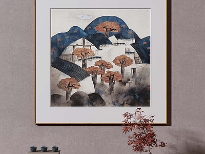 新中式挂画