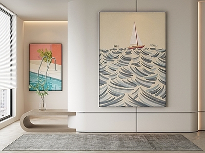 现代挂画