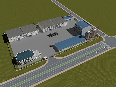 现代主义物流中心